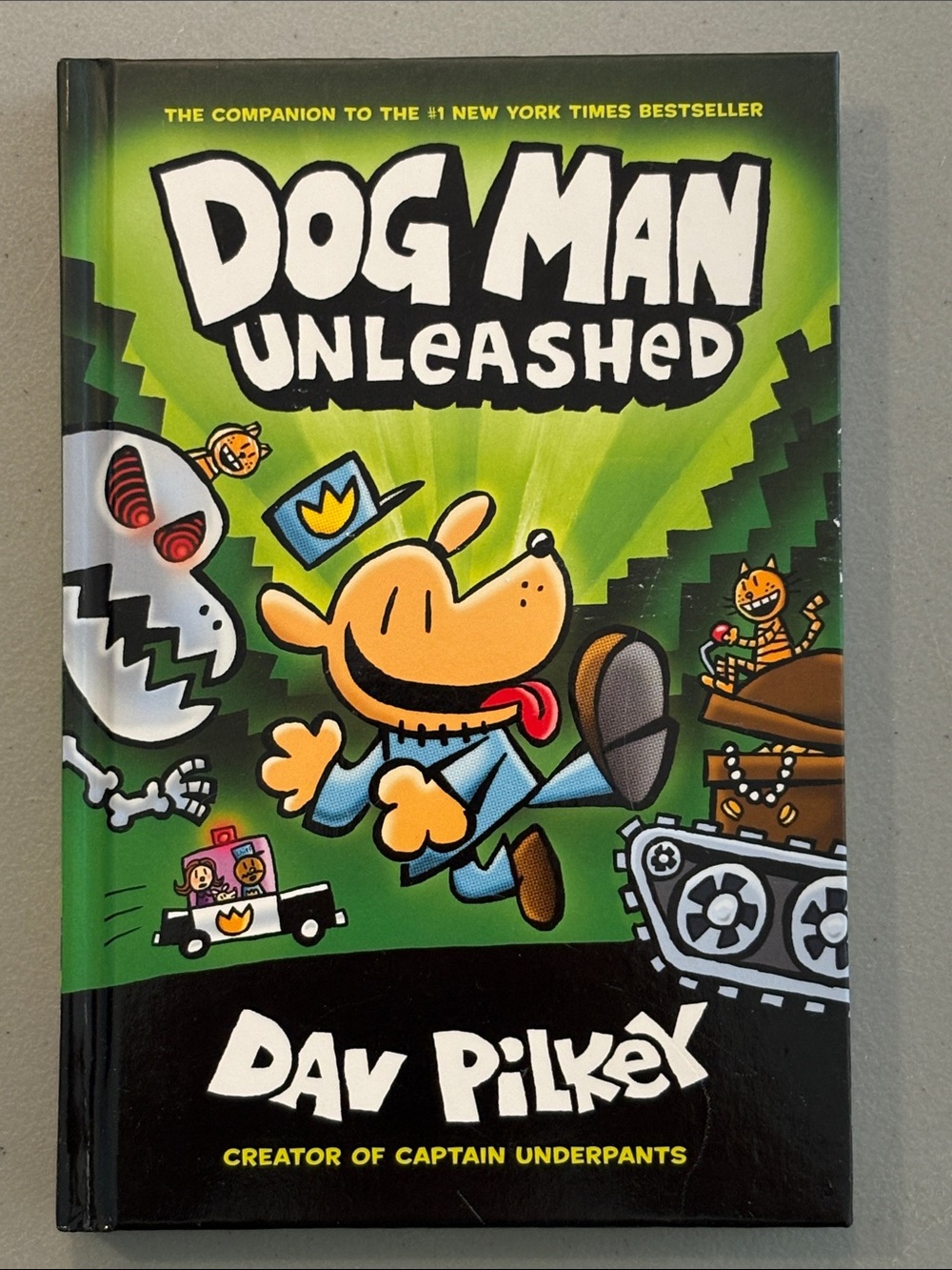 Dog Man Unleashed Hardcover Book